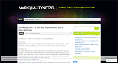 Desktop Screenshot of markqualitynetzel.com